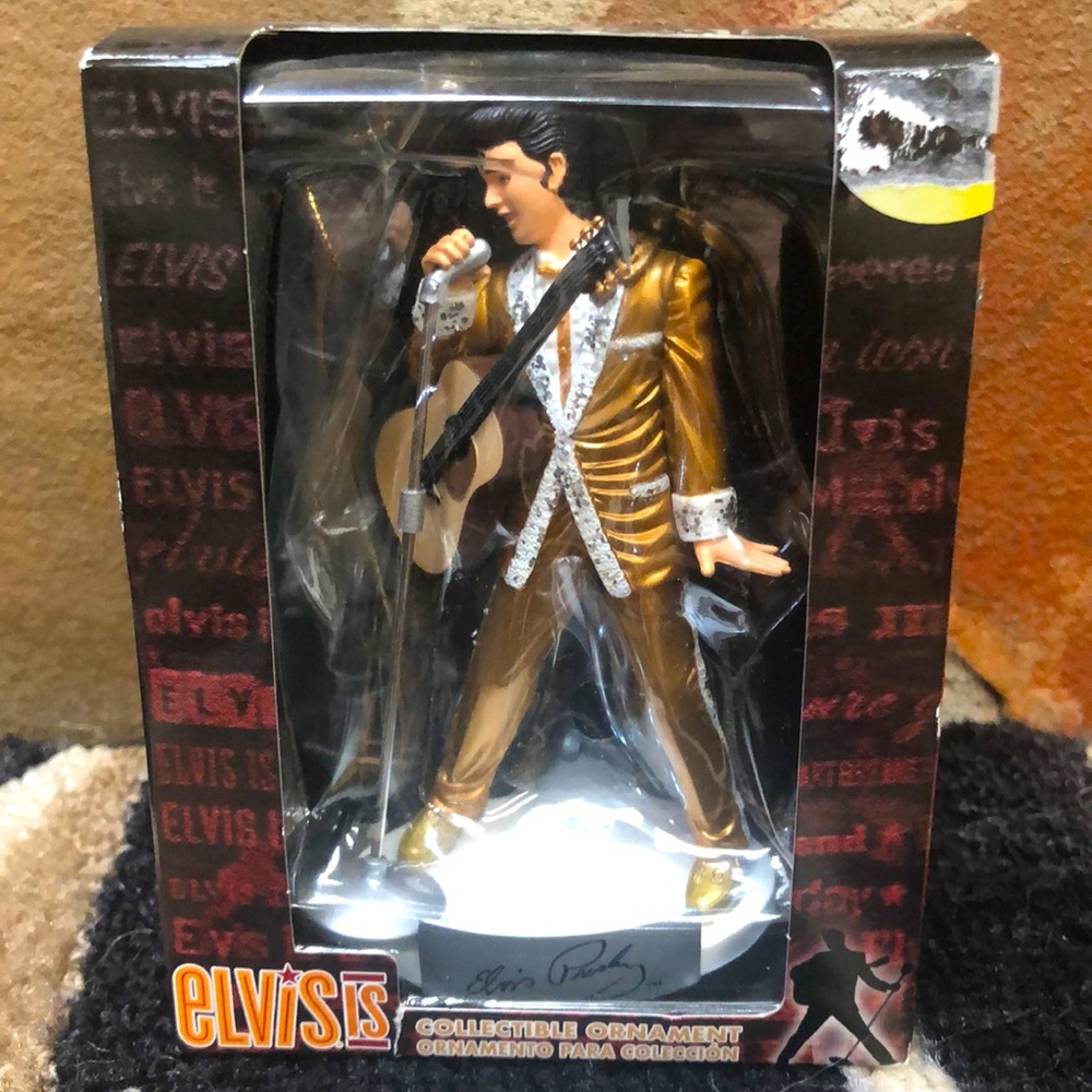Elvis.Is collectible ornament